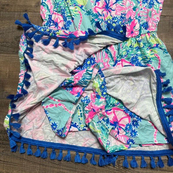 Lilly Pulitzer Jarrett Romper Tassels - Picture 4 of 11